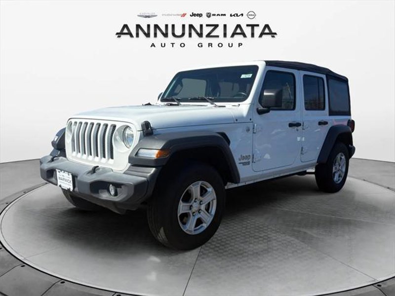 Certified 2018 Jeep Wrangler Unlimited Sport S image 1