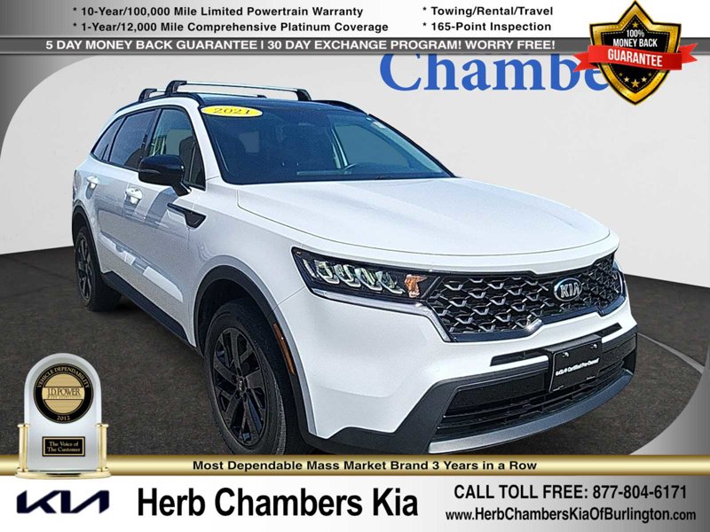 Certified 2021 Kia Sorento S w/ Panoramic Sunroof Package image 1