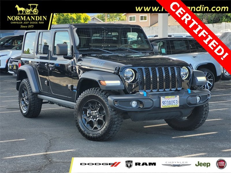 Certified 2023 Jeep Wrangler Unlimited image 1