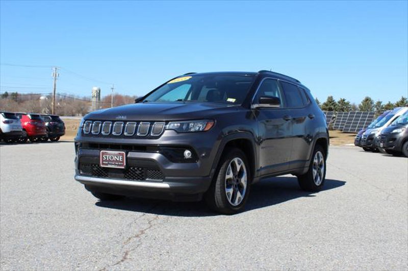 Certified 2022 Jeep Compass Limited w/ Sun and Sound Group image 1