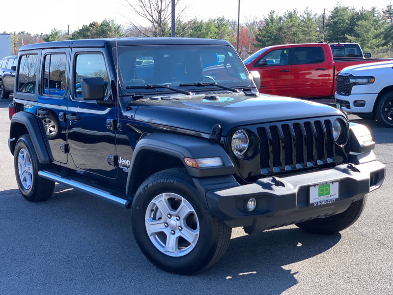 Certified 2021 Jeep Wrangler Unlimited Sport image 1