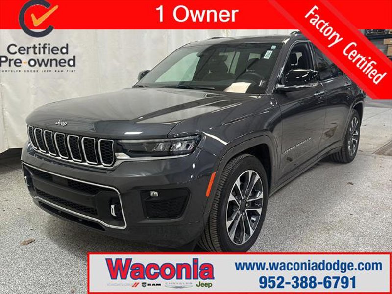 Certified 2022 Jeep Grand Cherokee L Overland image 1