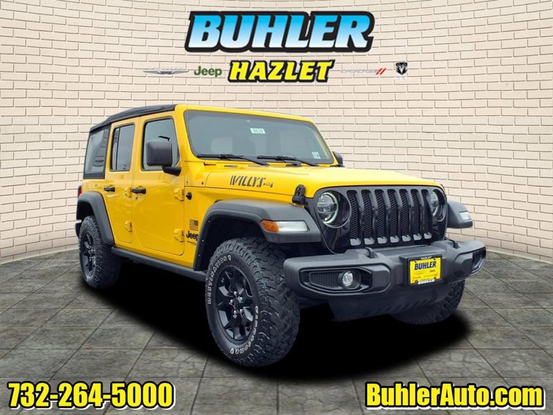 Certified 2021 Jeep Wrangler Unlimited Sport image 1