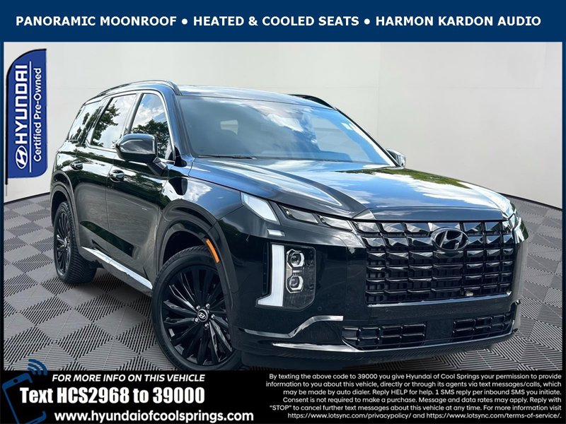 Certified 2024 Hyundai Palisade Calligraphy image 1