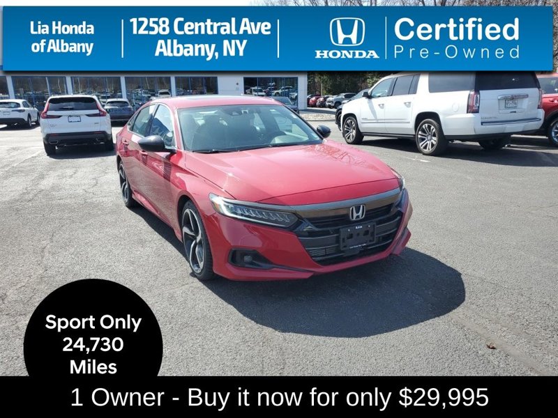 Certified 2022 Honda Accord Sport image 1
