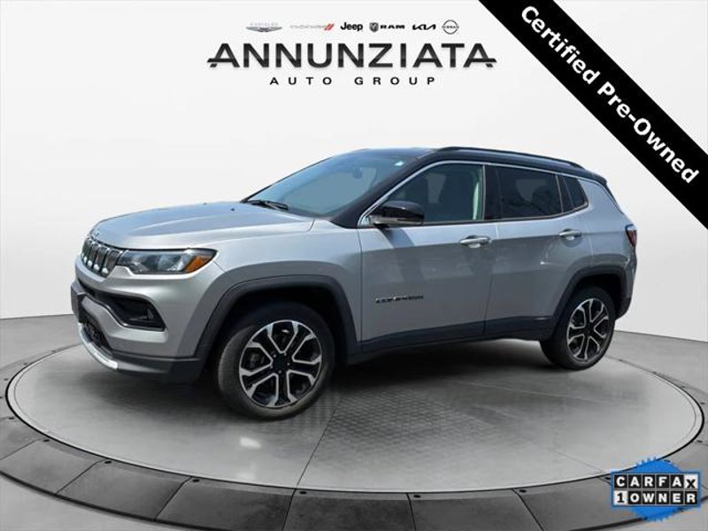 Certified 2022 Jeep Compass Limited image 1