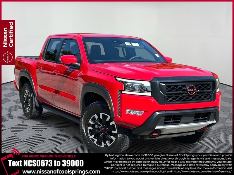 Certified 2024 Nissan Frontier PRO-4X w/ Pro Convenience Package image 1