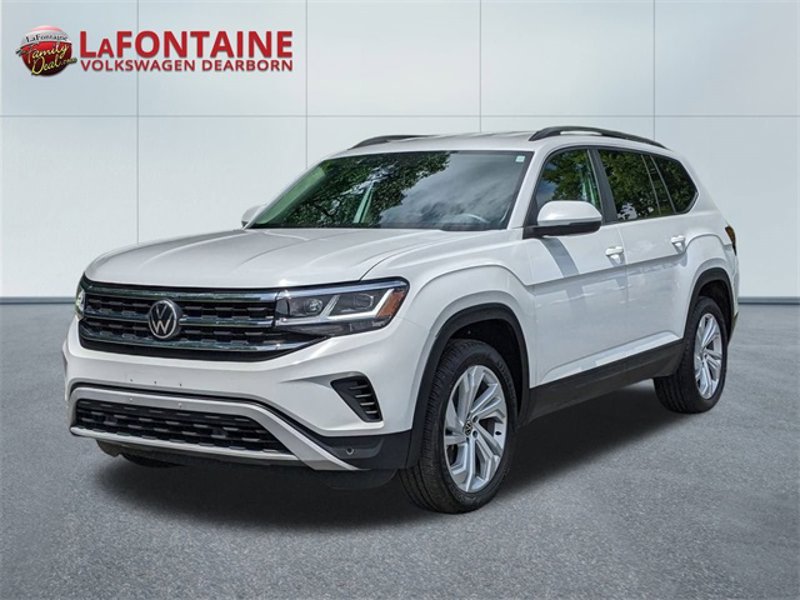 Certified 2021 Volkswagen Atlas SE image 1