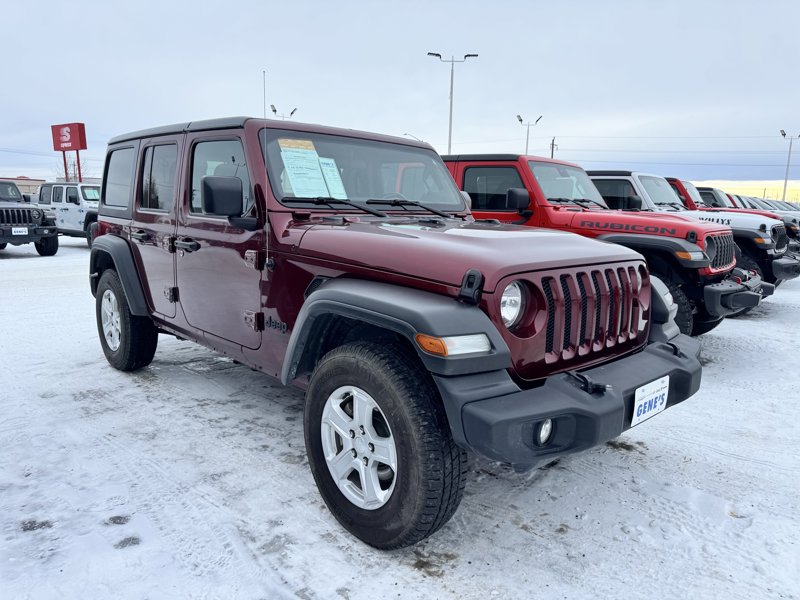 Certified 2021 Jeep Wrangler Unlimited Sport image 1