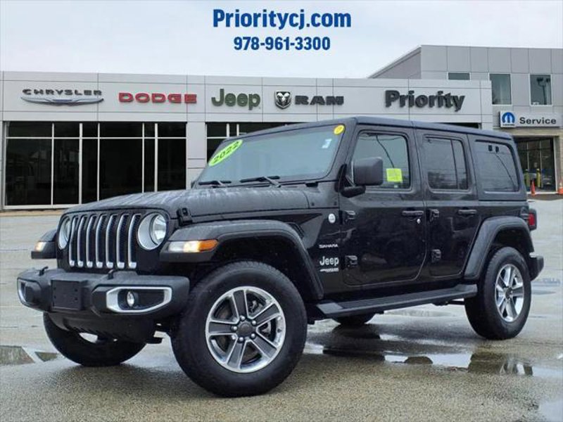Certified 2022 Jeep Wrangler Unlimited Sahara image 1