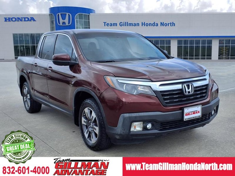 Certified 2018 Honda Ridgeline RTL image 1