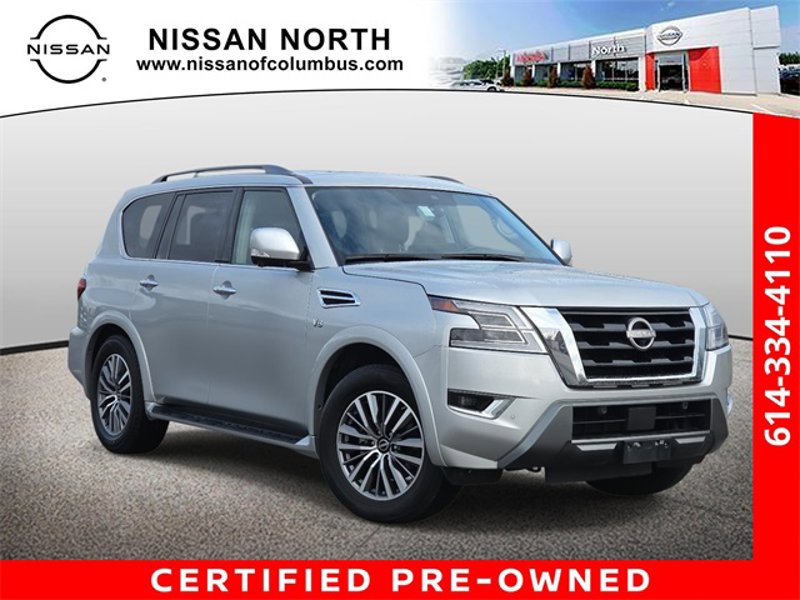 Certified 2022 Nissan Armada SL w/ Captain's Chairs Package image 1