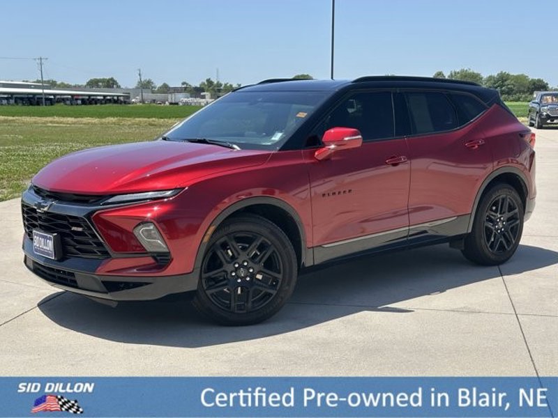 Certified 2025 Chevrolet Blazer RS w/ Driver Confidence II Package image 1