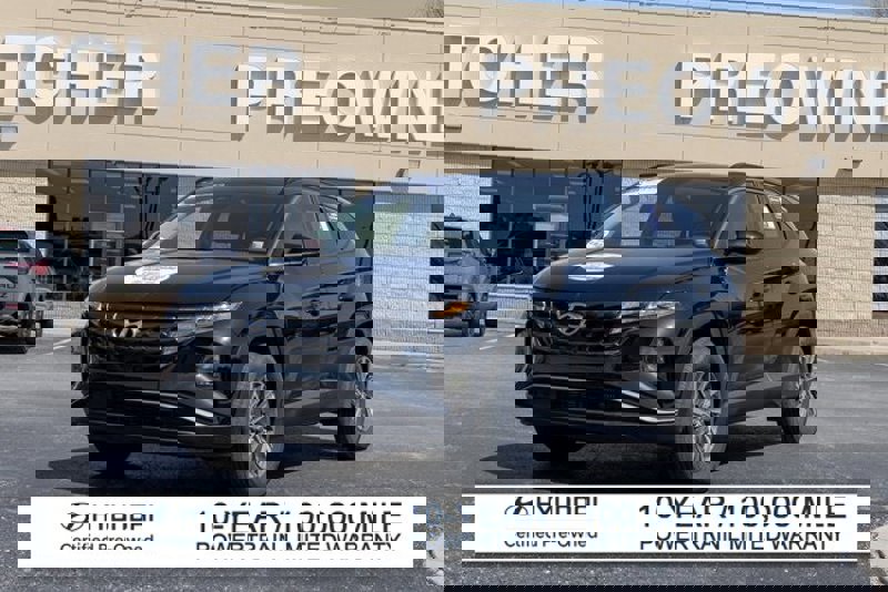 Certified 2024 Hyundai Tucson Blue image 1
