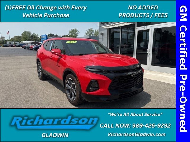 Used 2022 Chevrolet Blazer RS image 1