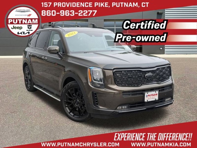 Certified 2021 Kia Telluride SX w/ Nightfall Edition Package image 1