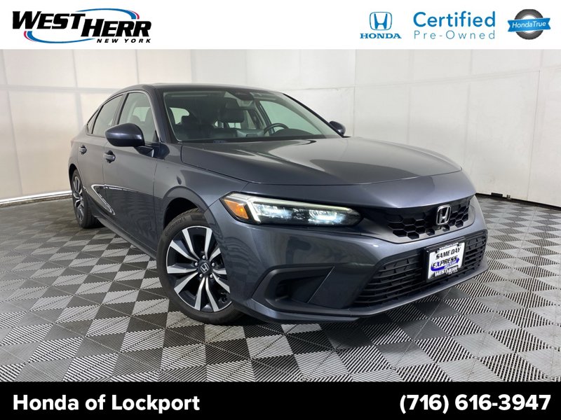 Certified 2022 Honda Civic EX-L image 1