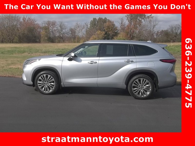 Certified 2021 Toyota Highlander Platinum image 1