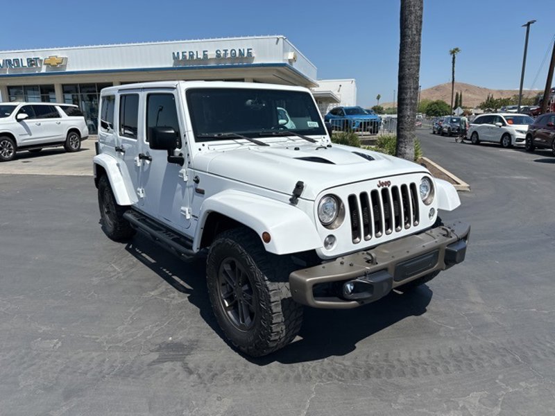 Used 2017 Jeep Wrangler Unlimited Sahara image 1