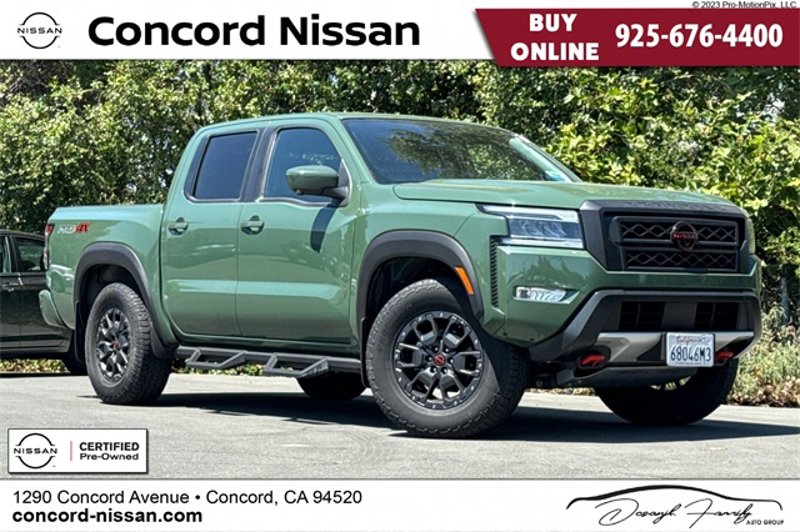 Certified 2022 Nissan Frontier PRO-4X image 1