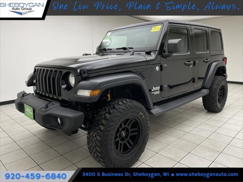 Certified 2019 Jeep Wrangler Unlimited Sport image 1