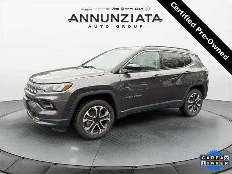 Certified 2022 Jeep Compass Limited image 1