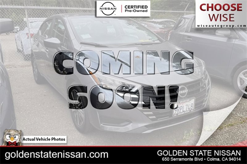 Certified 2025 Nissan Versa SV w/ Trunk Package image 1