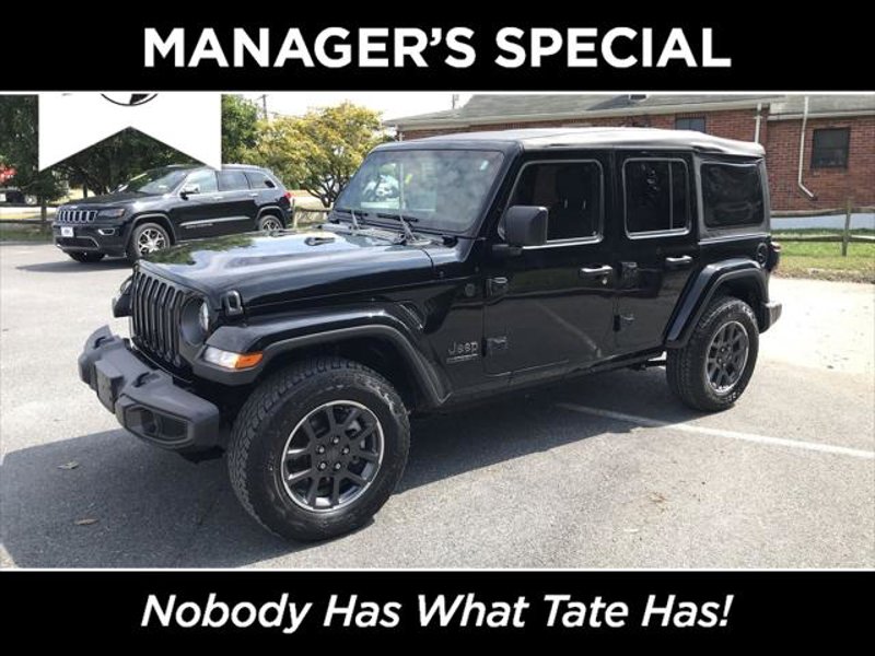 Certified 2021 Jeep Wrangler Unlimited Sport image 1