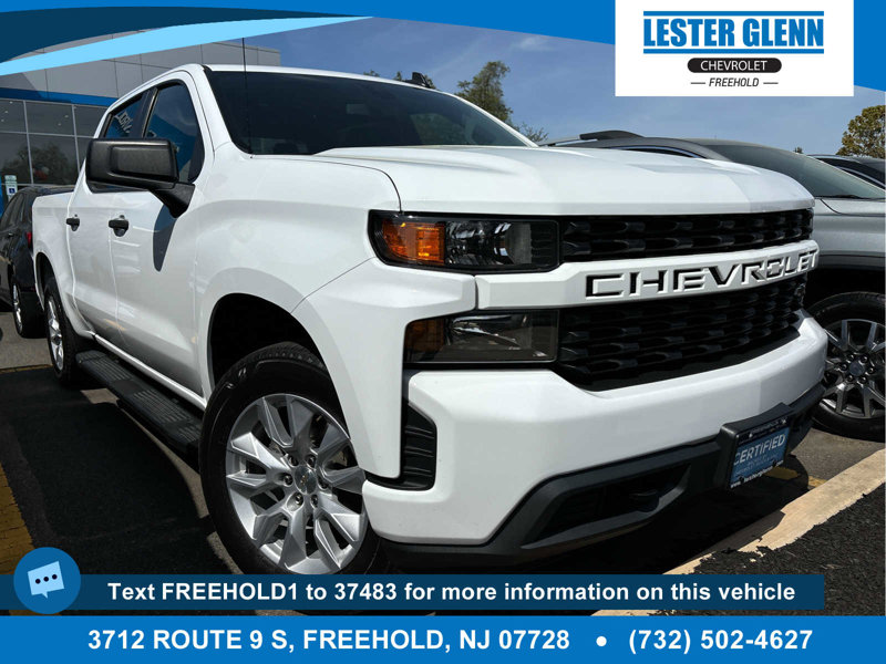 Certified 2022 Chevrolet Silverado 1500 Custom w/ LPO, Dark Essentials Package image 1