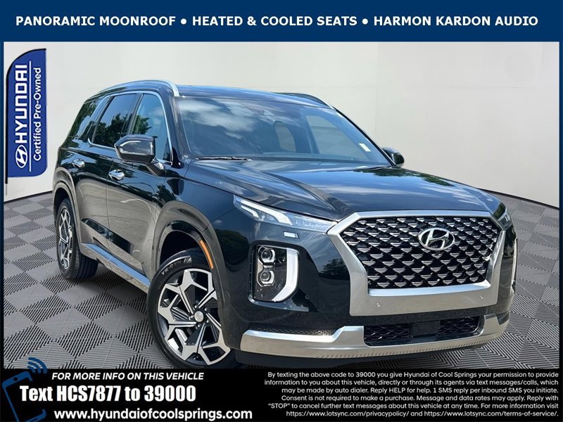 Certified 2022 Hyundai Palisade Calligraphy image 1