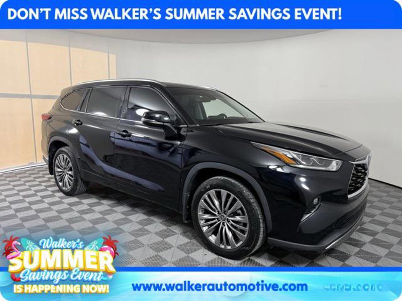 Certified 2021 Toyota Highlander Platinum image 1