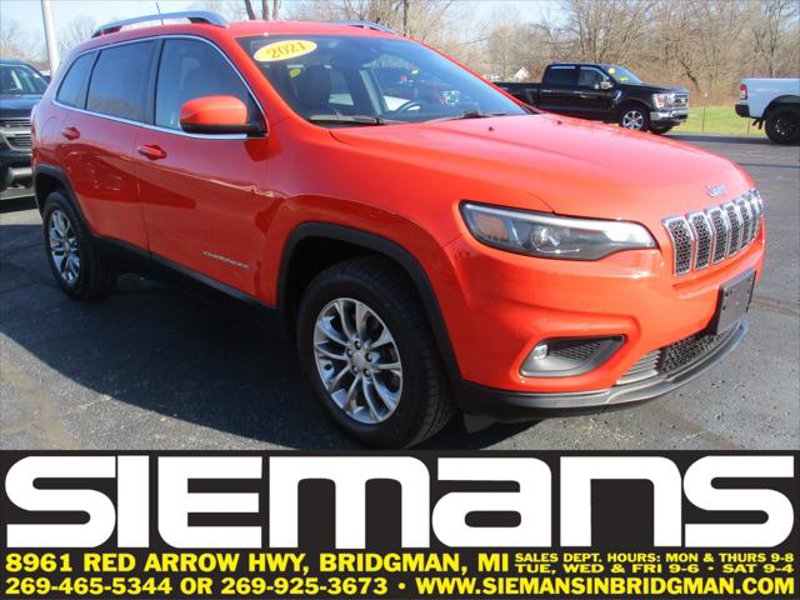 Certified 2021 Jeep Cherokee Latitude Lux image 1