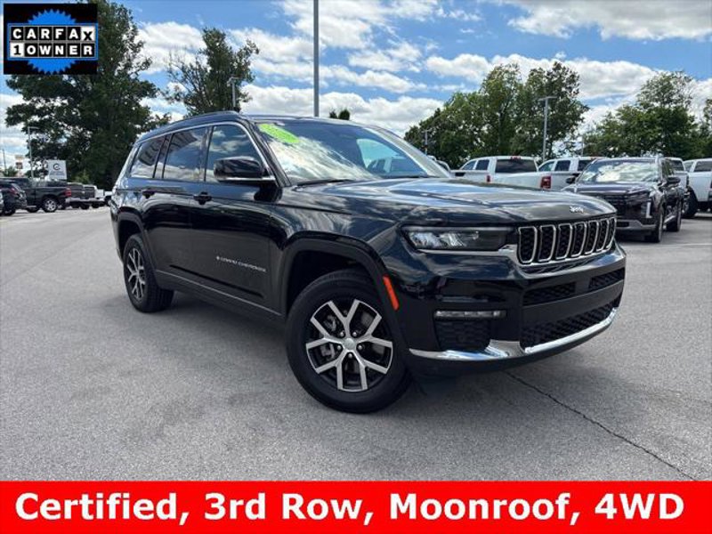 Certified 2024 Jeep Grand Cherokee L Limited w/ Luxury Tech Group II image 1