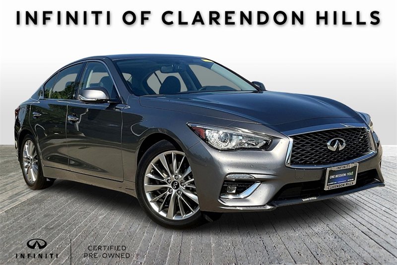 Certified 2022 INFINITI Q50 Luxe image 1