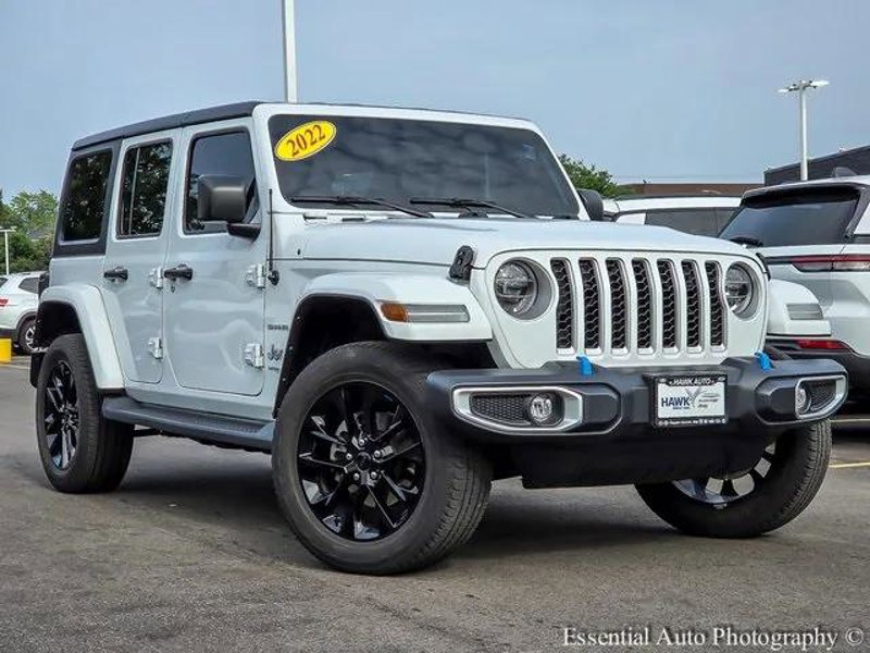 Certified 2022 Jeep Wrangler Unlimited Sahara w/ Cold Weather Group image 1