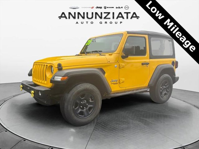 Certified 2020 Jeep Wrangler Sport image 1